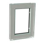 Schneider Electric - Exxact Solid glassramme dobbel stikk titan