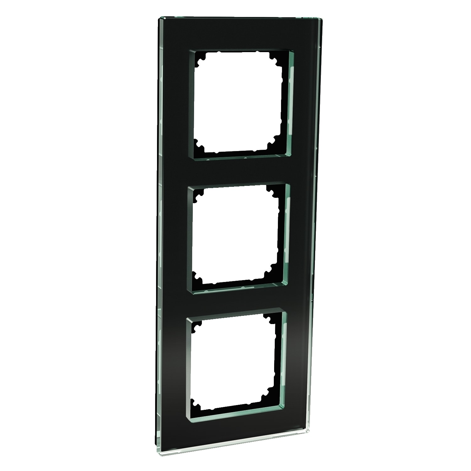 Schneider Electric - Exxact Solid tre hulls glassramme sort