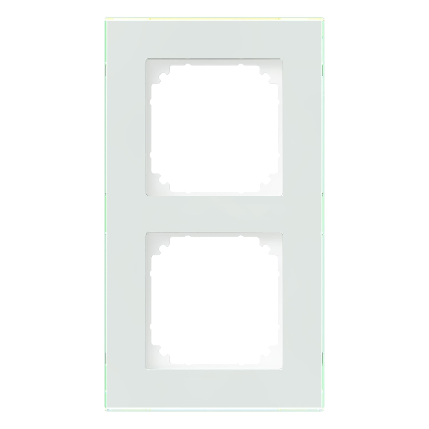 Schneider Electric - Exxact Solid to hulls glassramme hvit