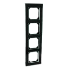 Schneider Electric - Exxact Solid fire hulls glassramme sort