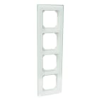Schneider Electric - Exxact Solid fire hulls glassramme hvit
