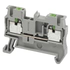 Schneider Electric - Rekkeklemme innstikk 2,5mm² grå 2p