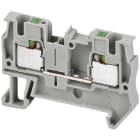 Schneider Electric - Rekkeklemme innstikk 4mm² grå 2p
