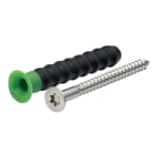 Schneider Electric - Thorsman plugg med skrue, TPH 10x67mm, set av 20