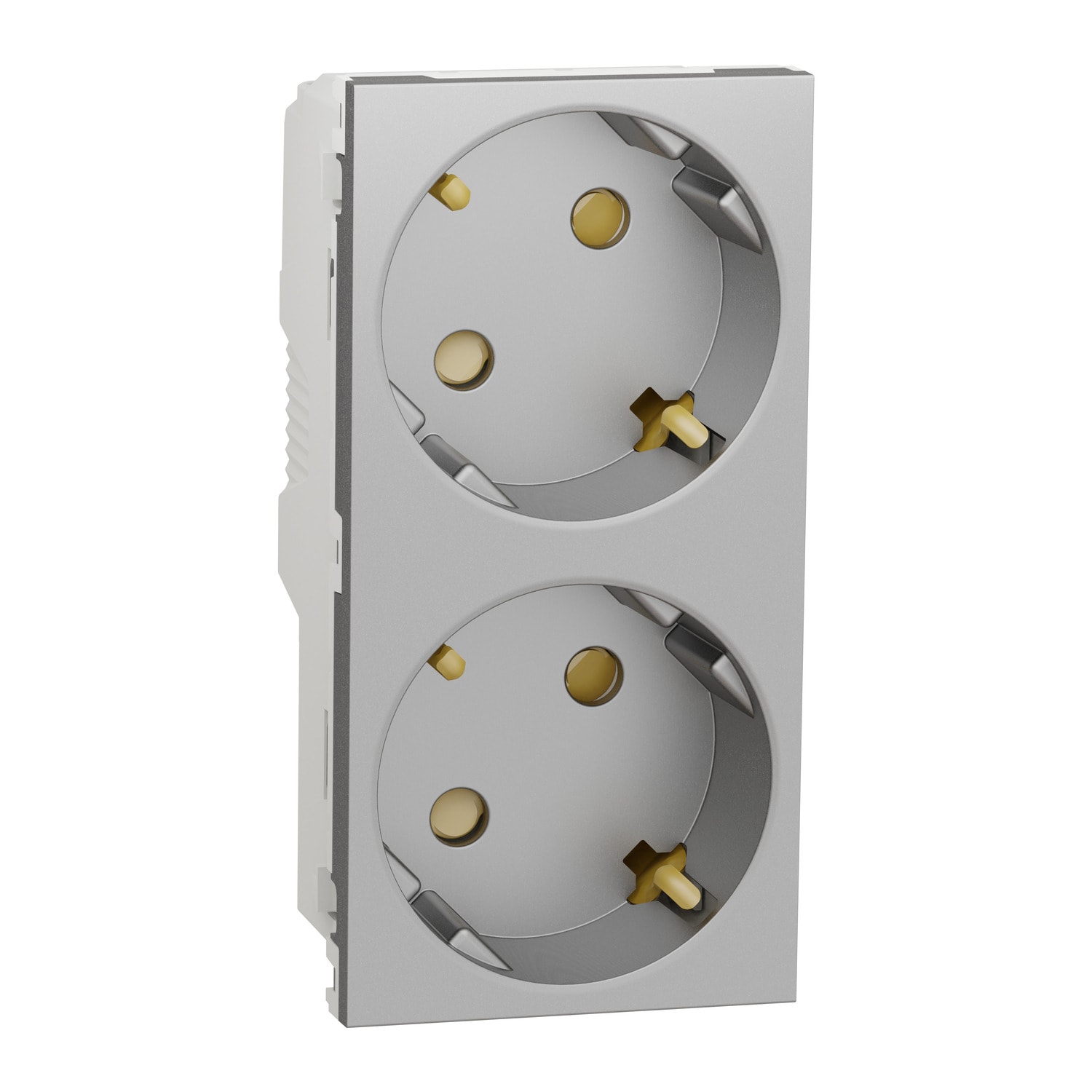 Schneider Electric - 2 x stikk utt 2P+E skrukl/IPT 2 x stikk utt 2P+E skruklemme