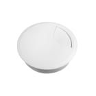 Schneider Electric - 2x Kabelgjennomfør. 80mm -hvit Kabelgjennomføring - 80mm - H