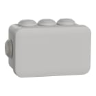 Schneider Electric - Mureva Box, boite de dérivation IP55 + embouts 105x65x55, gris