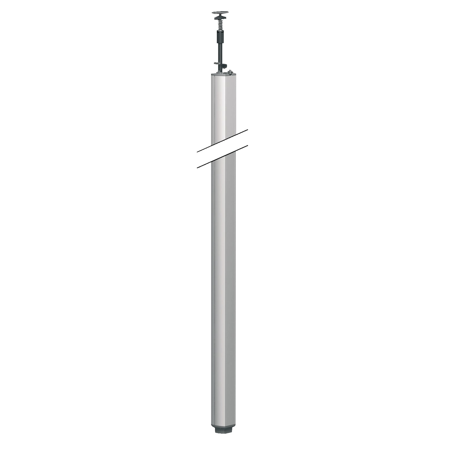 Schneider Electric - OL45 Uttaksstav 1 side - Innspendt 3.1 - 3.5 m - Anodisert