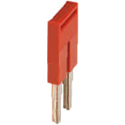 Schneider Electric - Lask 2 pol for 4mm² - rød