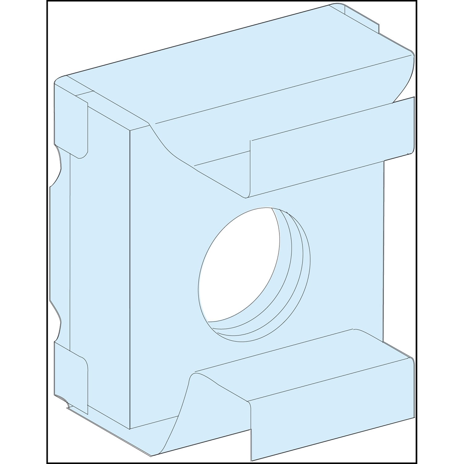 Schneider Electric - Klipsmutter stender-20st-M6-P LVS03194