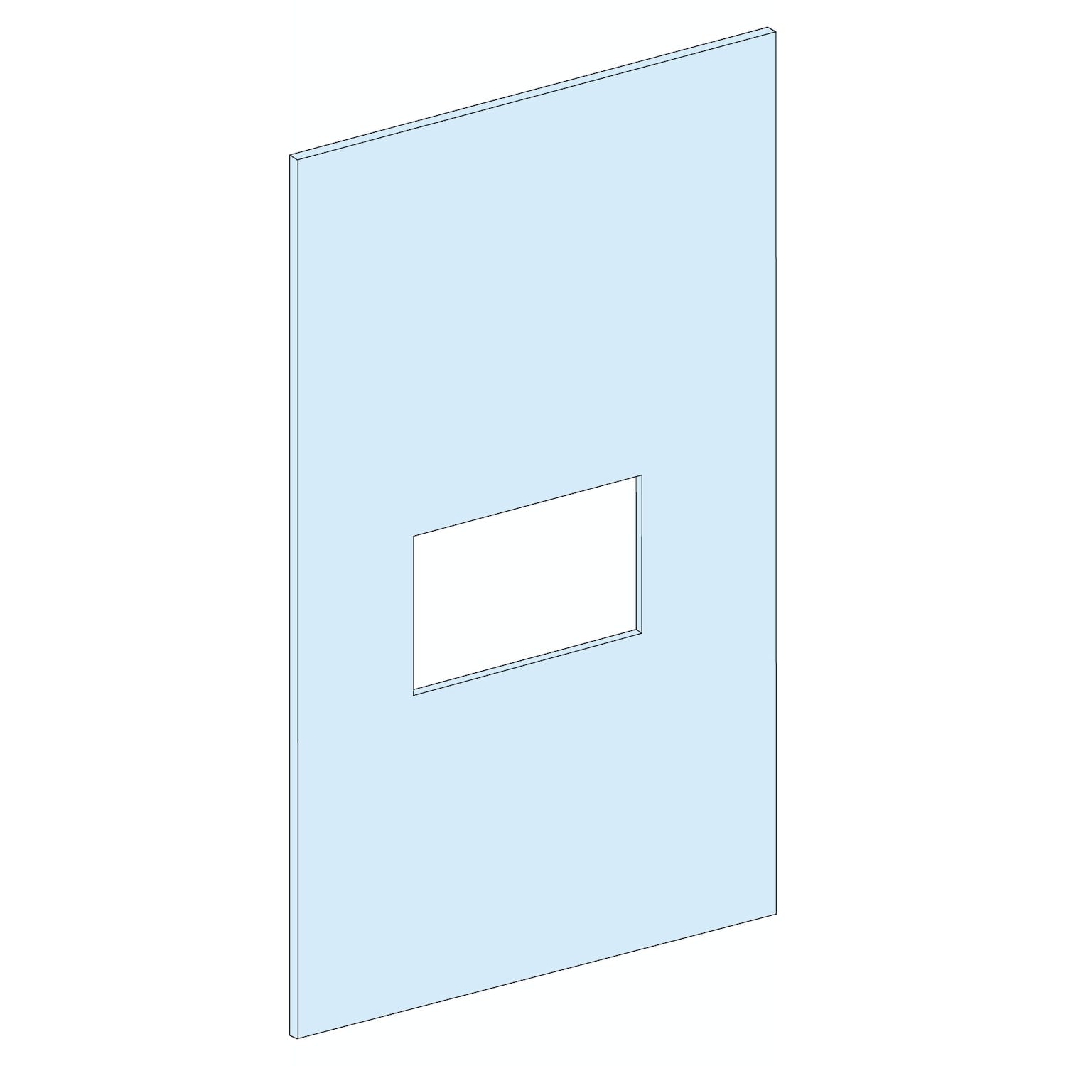 Schneider Electric - Frontpl. INS250 Vert. Kabelfe LVS03251