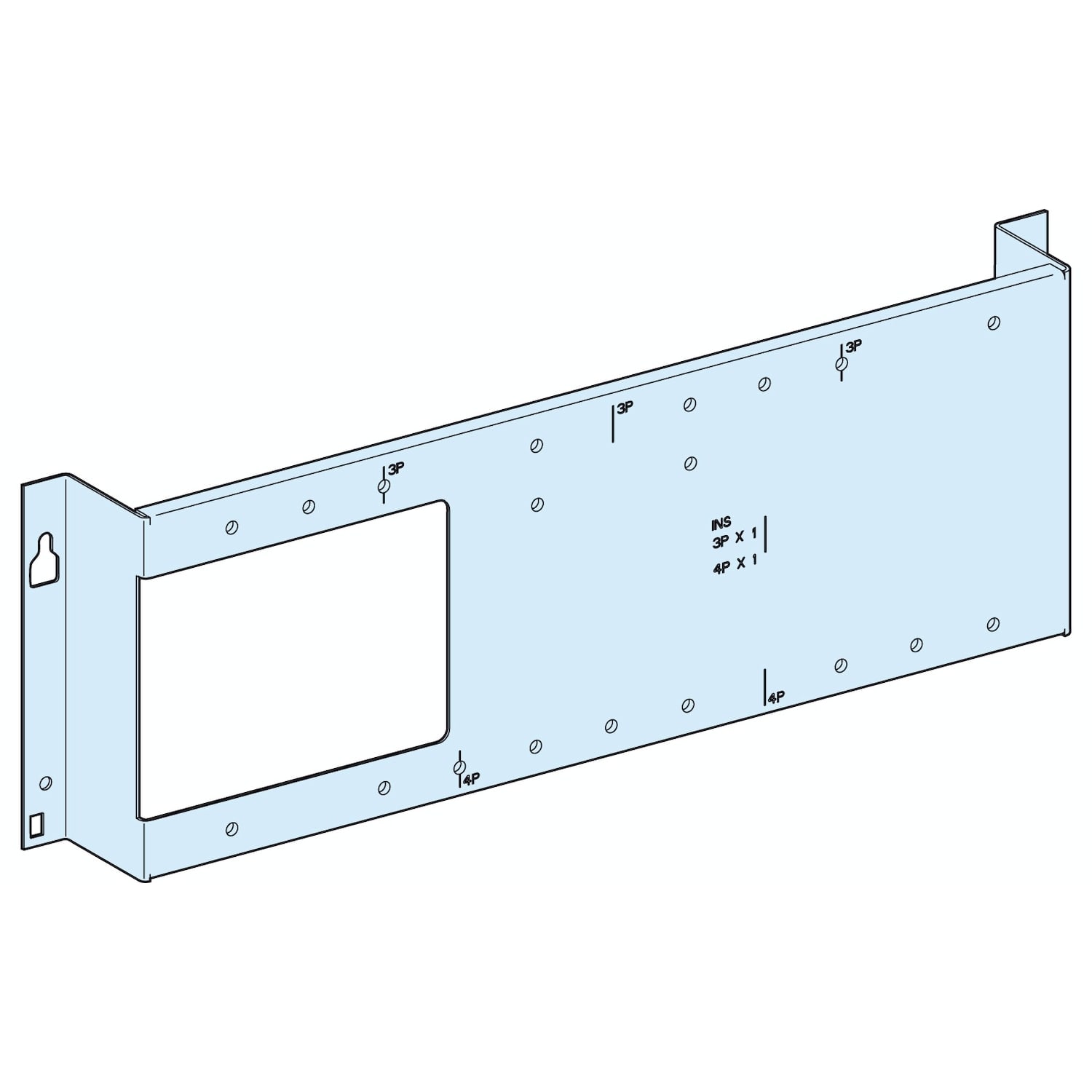 Schneider Electric - Montpl.NSX250 PrismaG vertika LVS03040