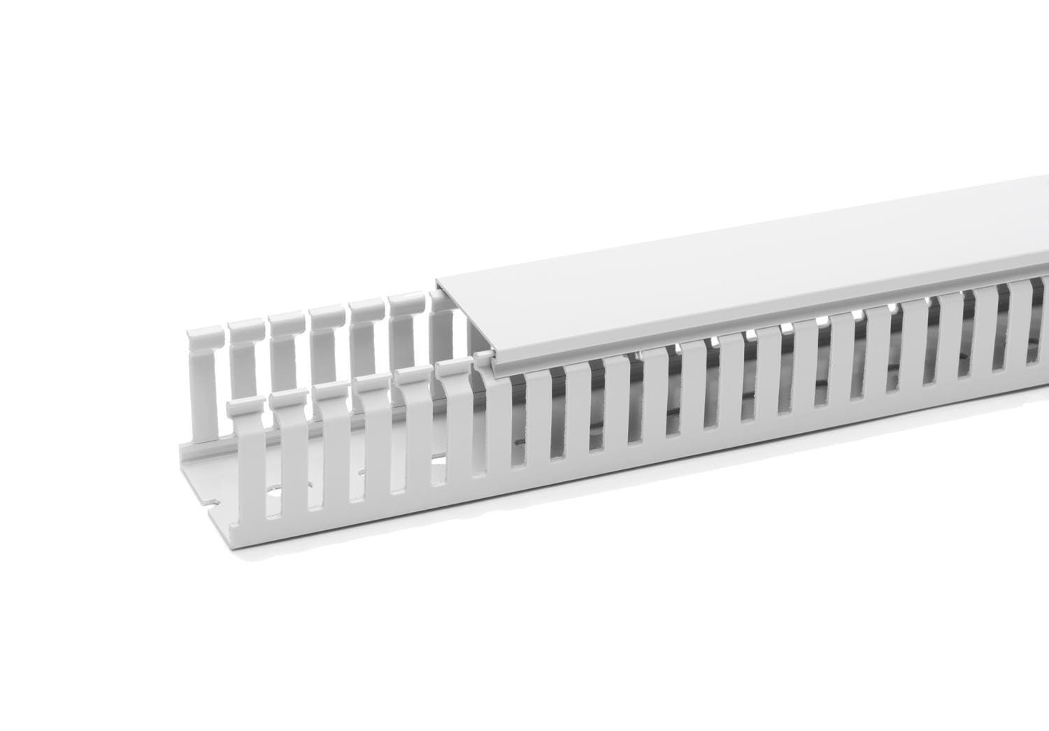 REHAU - HF 37,5 X 37,5 halogenfri slissekanal RAL 7030