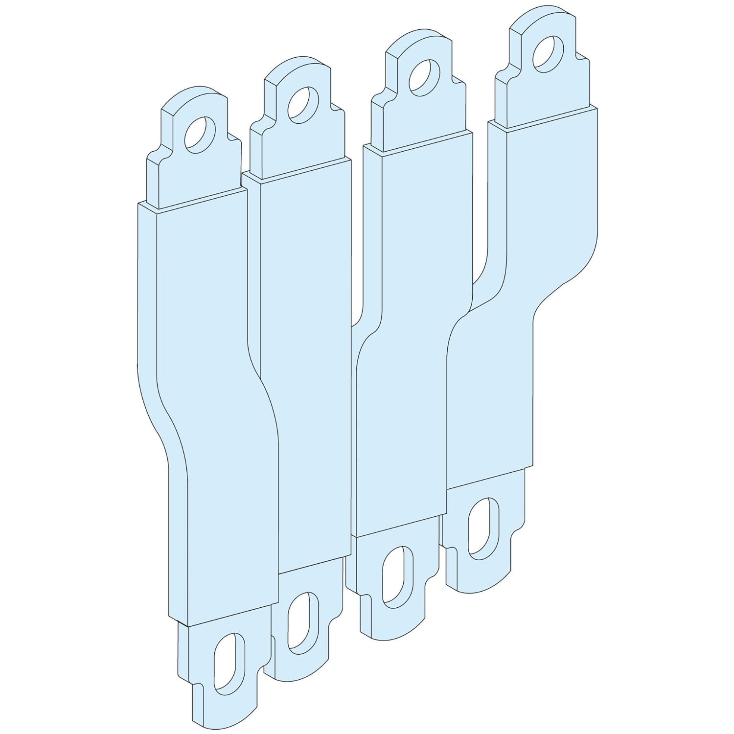 Schneider Electric - Tilkopl. NSX/INS630 S.Skinne LVS04075