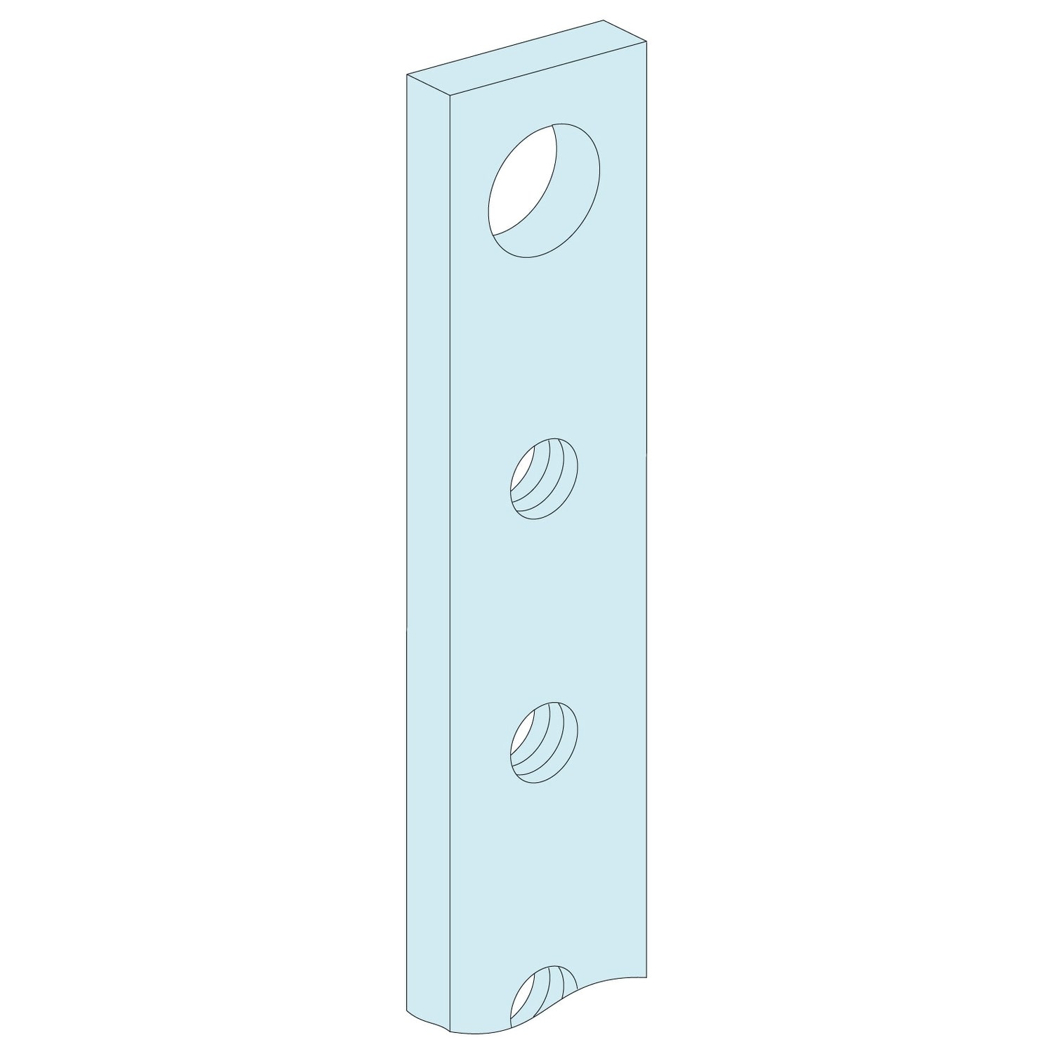 Schneider Electric - Samleskinner 160A  L1000 G/P LVS04161