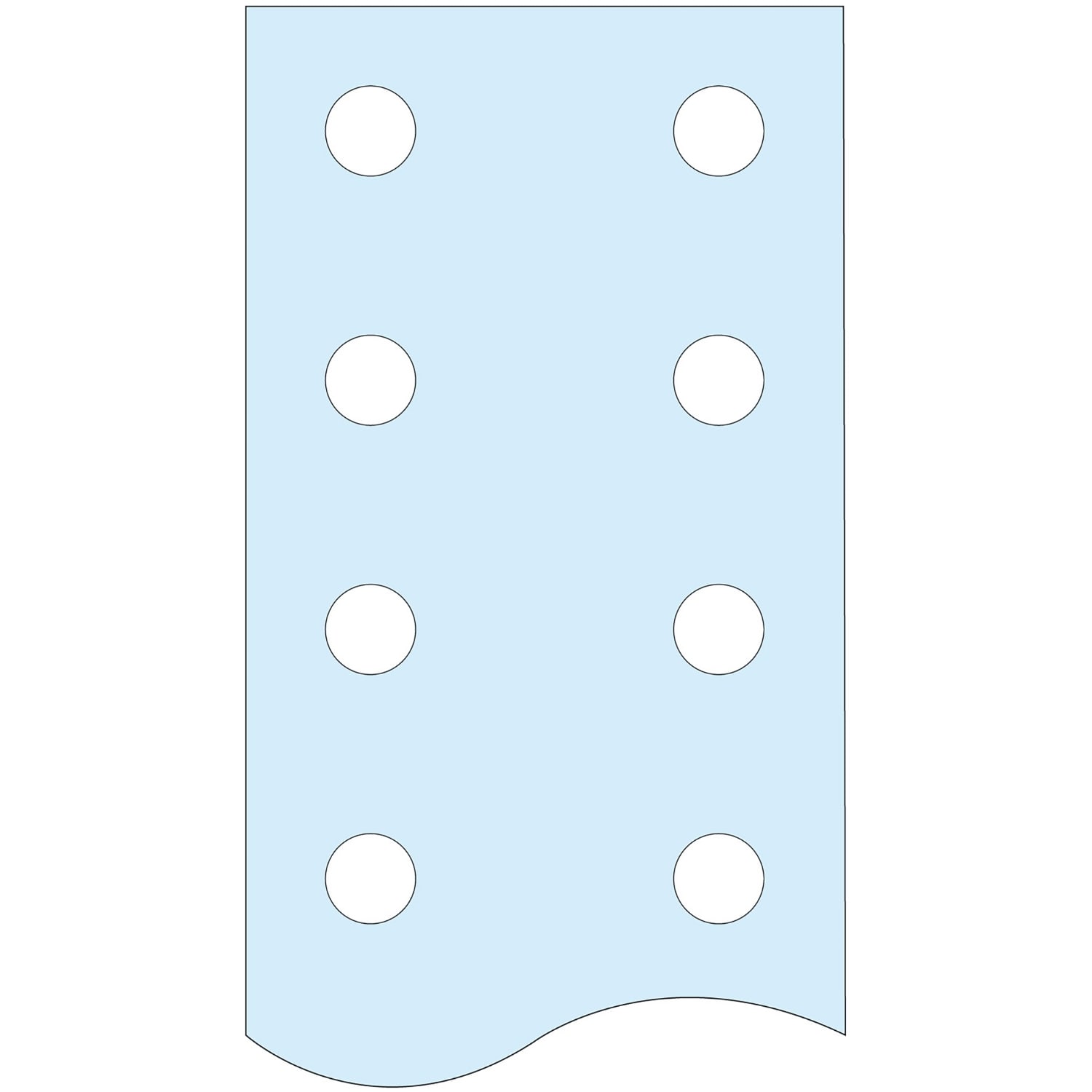 Schneider Electric - Hullet flat skinne-LGY BS-Ver LVS04528