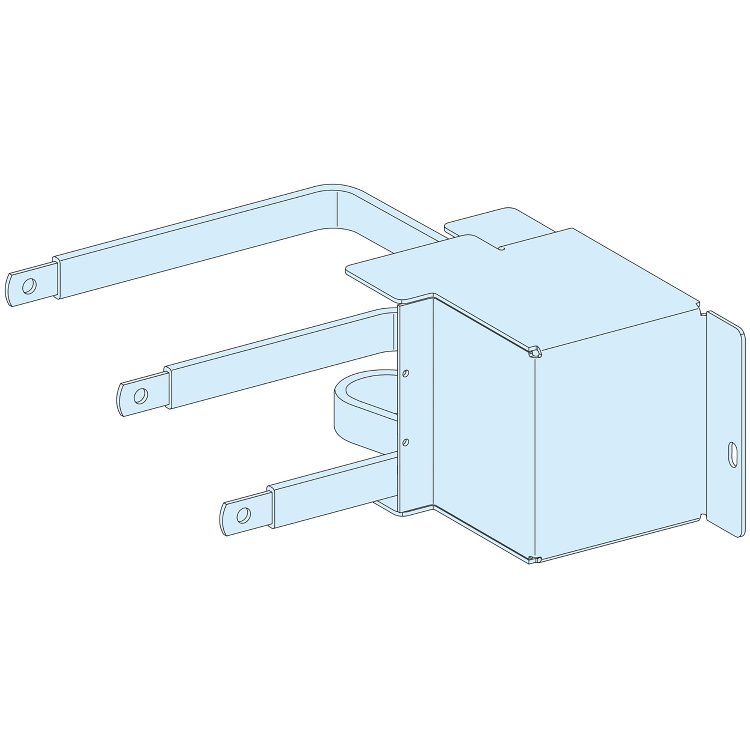 Schneider Electric - Prefab. Tilk. Hor.pluginn NSX LVS04431