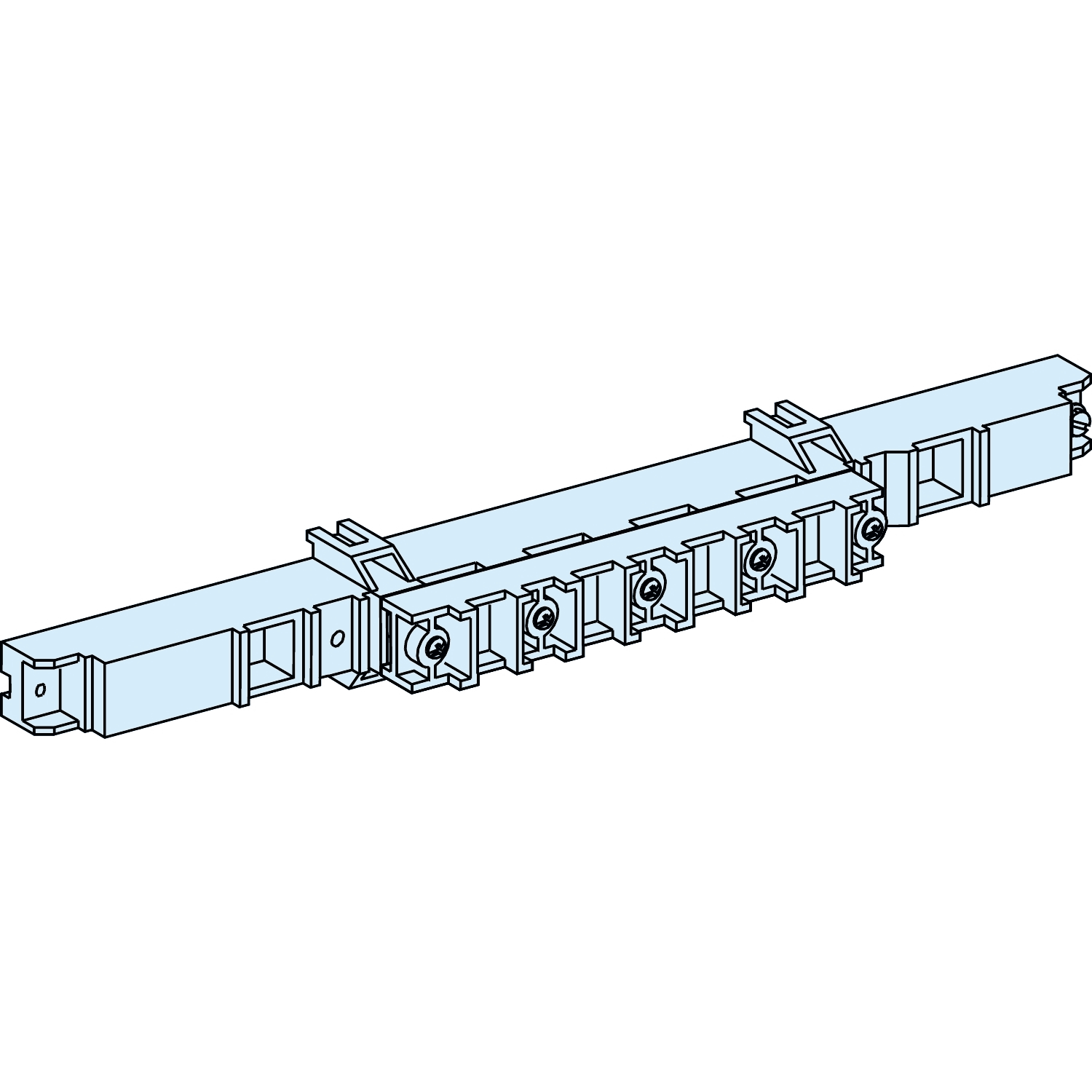 Schneider Electric - Skinneholder For Flat samlesk LVS04191