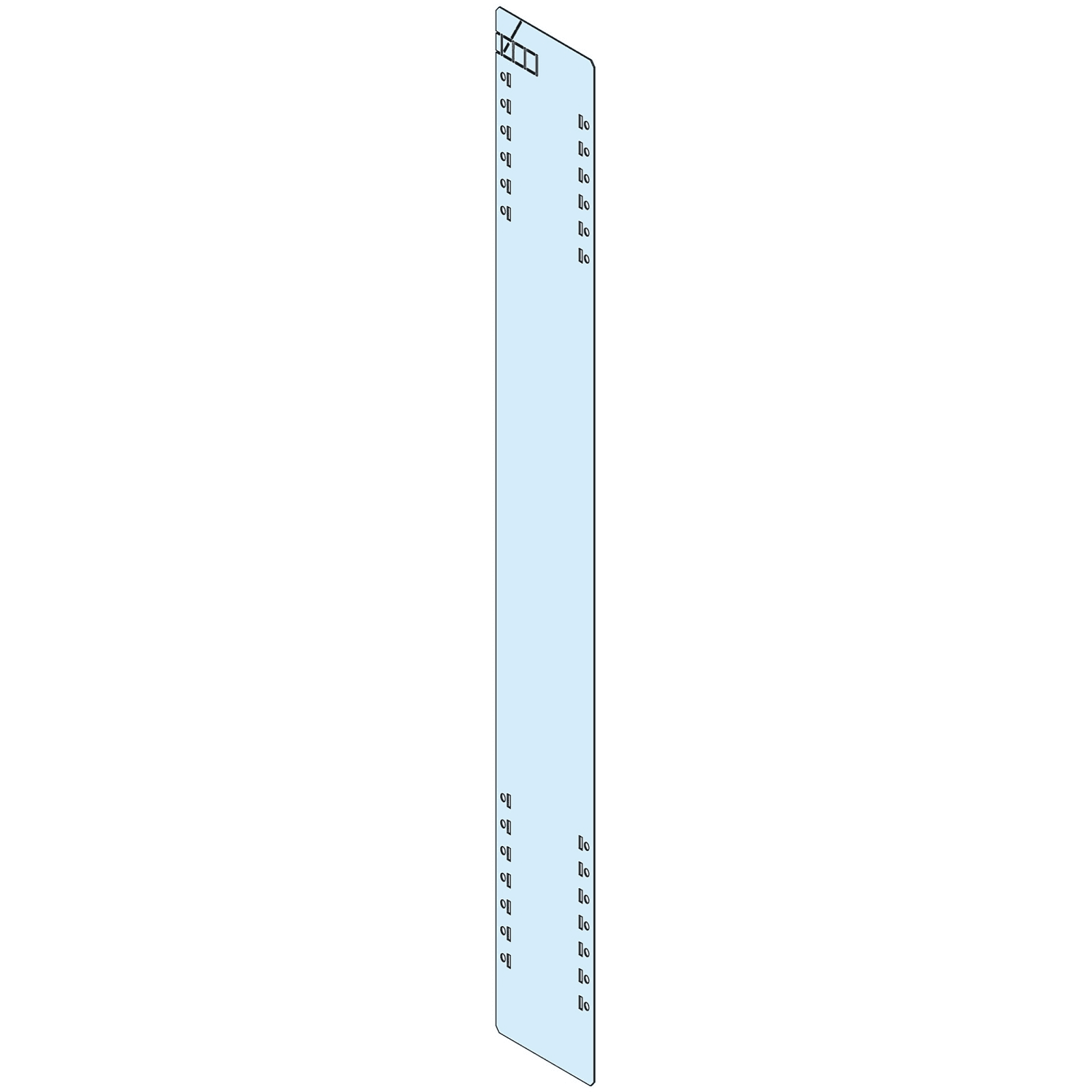 Schneider Electric - Vertikalt skille D=600 Hel Ra LVS04931