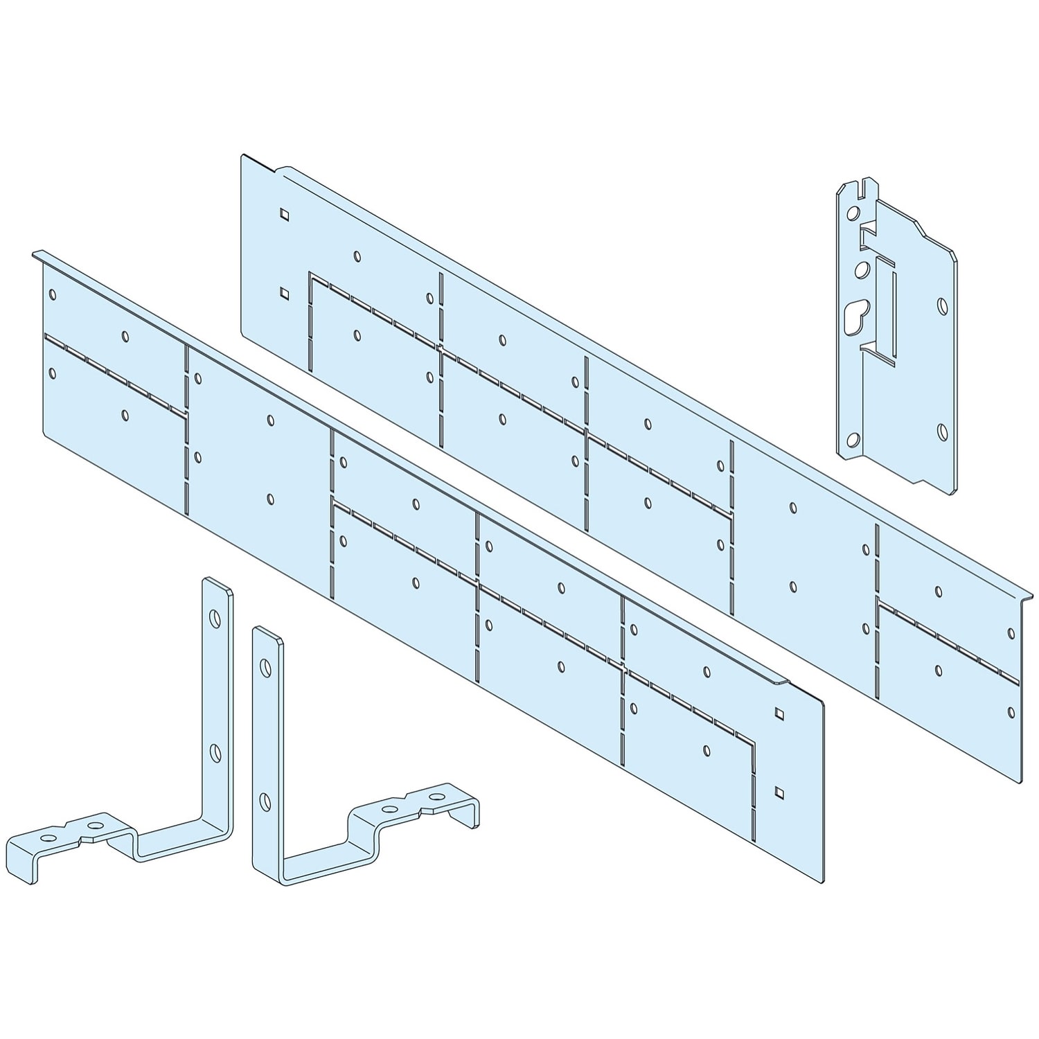 Schneider Electric - Vertikalt Skille-IP30-33mod-P LVS04330