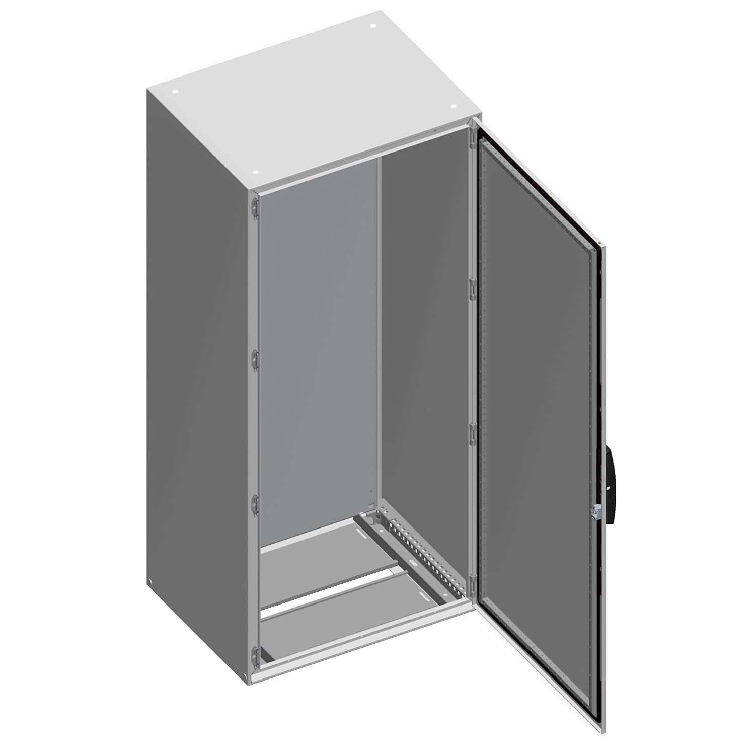 Schneider Electric - NSYSM20830P GULVSKAP 20X8X3 M.PL.