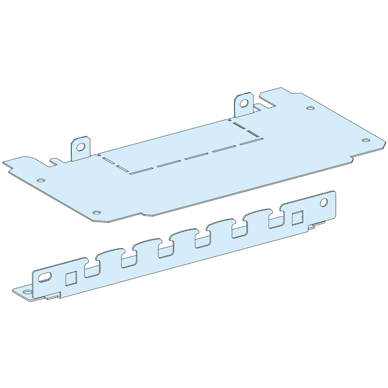 Schneider Electric - Flensplate for sokkel-Prisma LVS08888