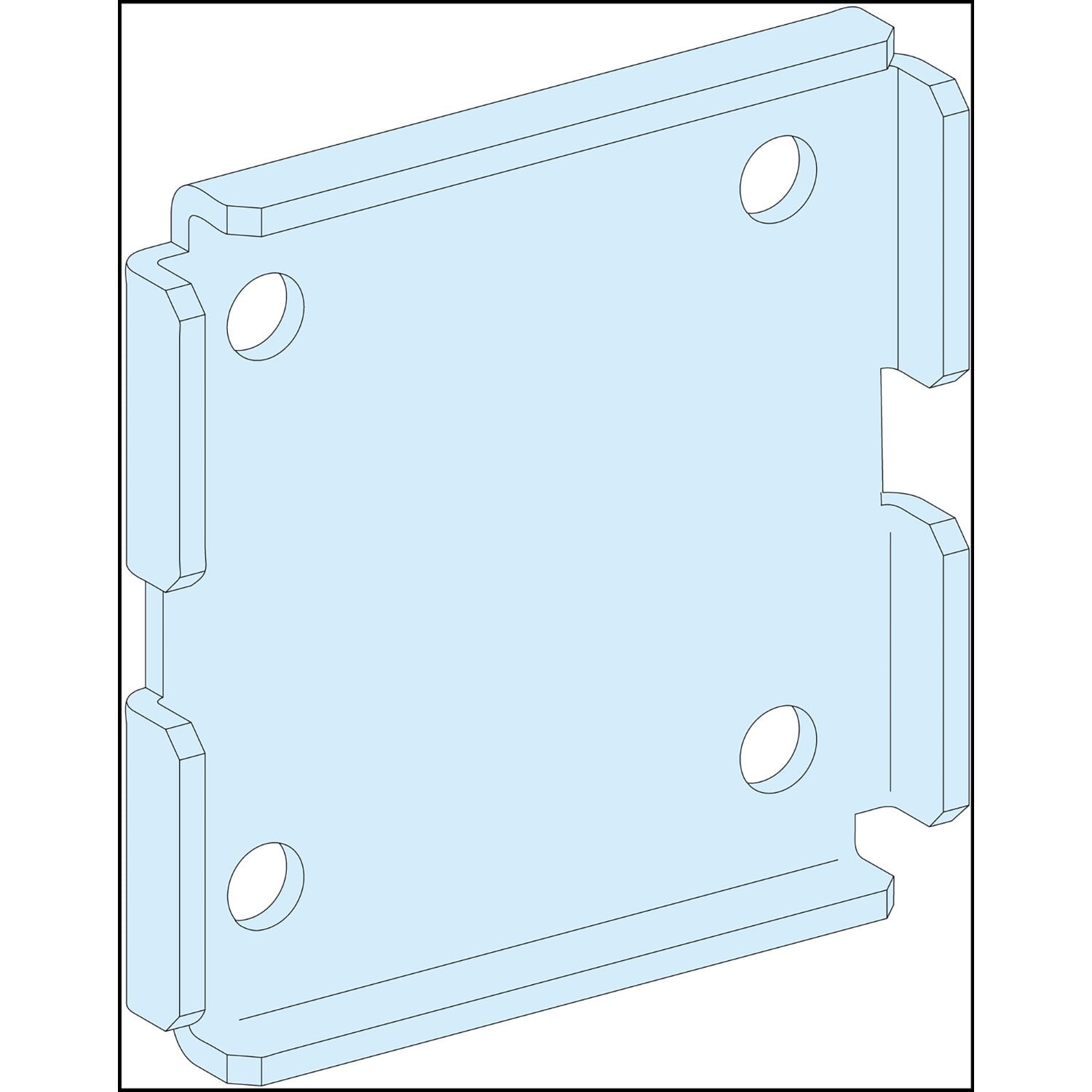 Schneider Electric - Sammenkoblingssett-4-veis-IP3 LVS08818