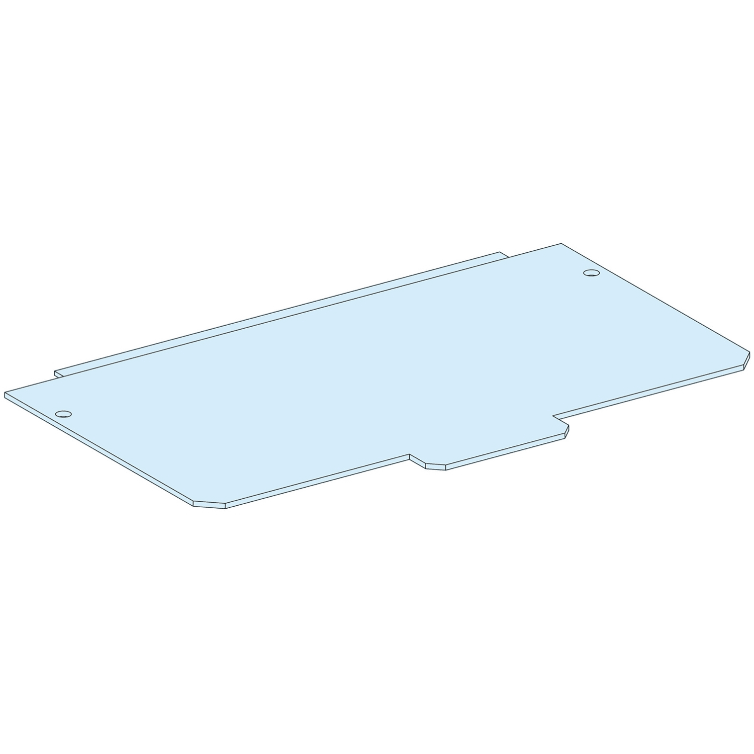 Schneider Electric - Flensplate-metall-B300-kabelf LVS08874