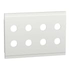 Schneider Electric - Montasjeplate m/8X22mm Hull G LVS08862