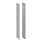 Schneider Electric - Sideplater-2 stk- IP55-D600-med fester-PrismaSeT P