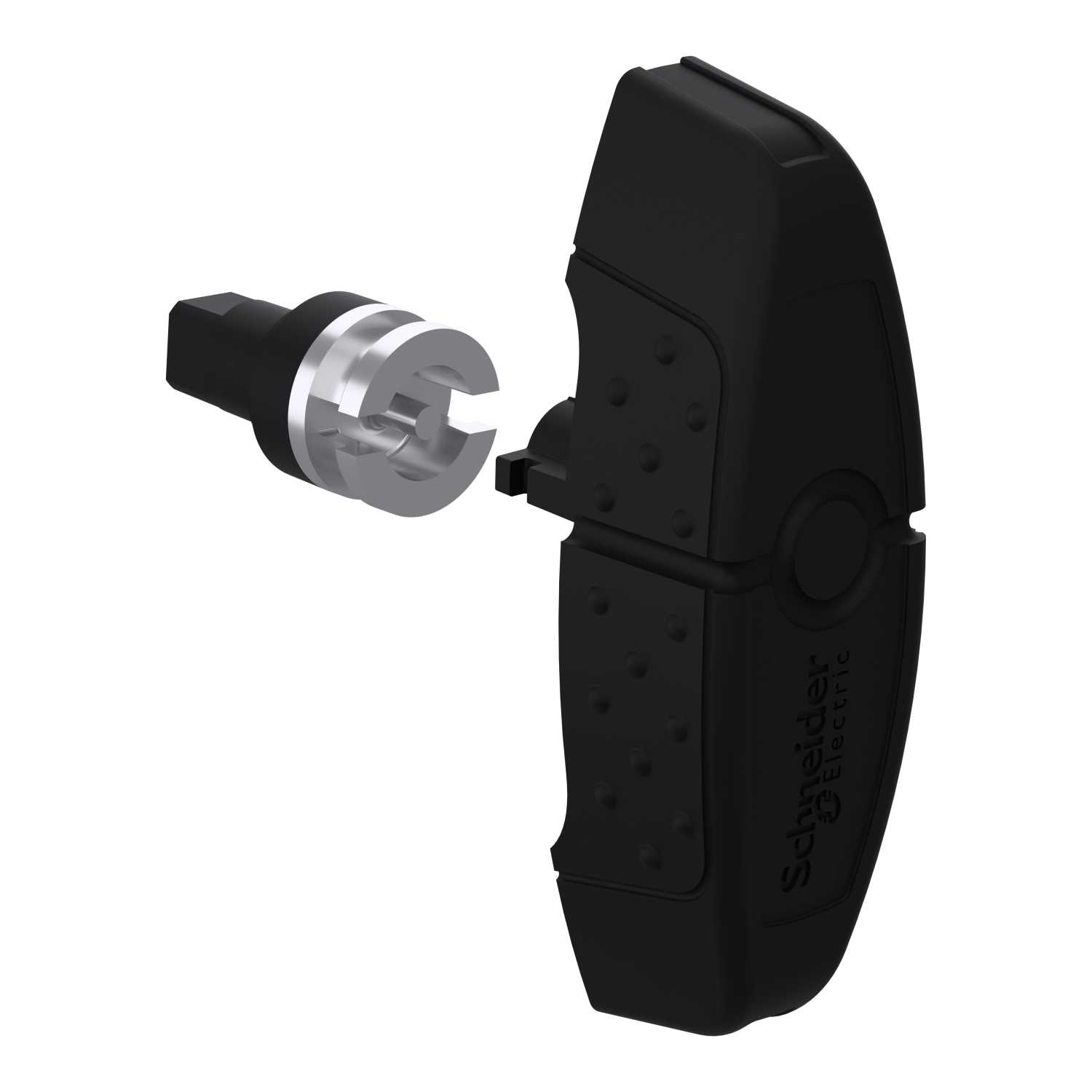 Schneider Electric - NSYAEDLB3S3D Låshåndtak 3mm dobbelbar S3D