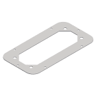 Schneider Electric - Kabelplate for FL21 lfens 1 hull - RAL7035 - L245xB130