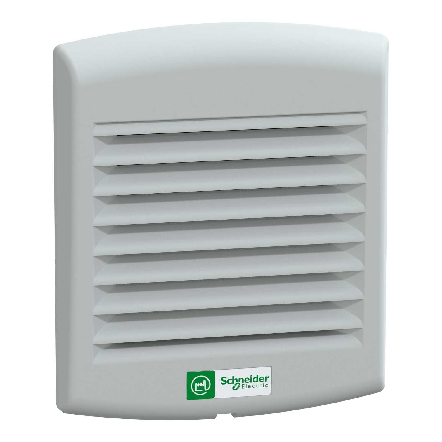 Schneider Electric - Rist til vifte 137X117 RAL7035, ClimaSys