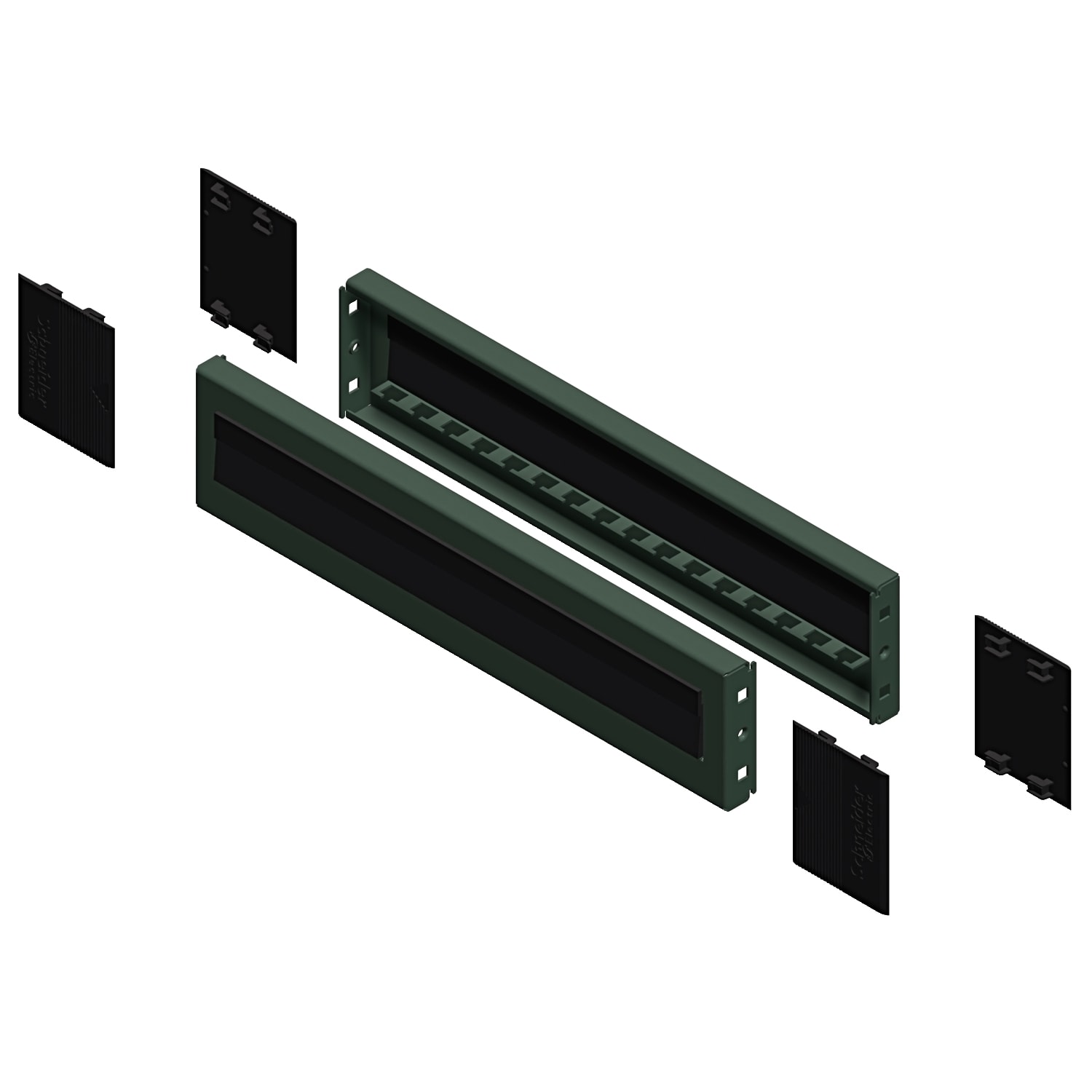 Schneider Electric - NSYSPB8100 2 Sokkel sider 100x800
