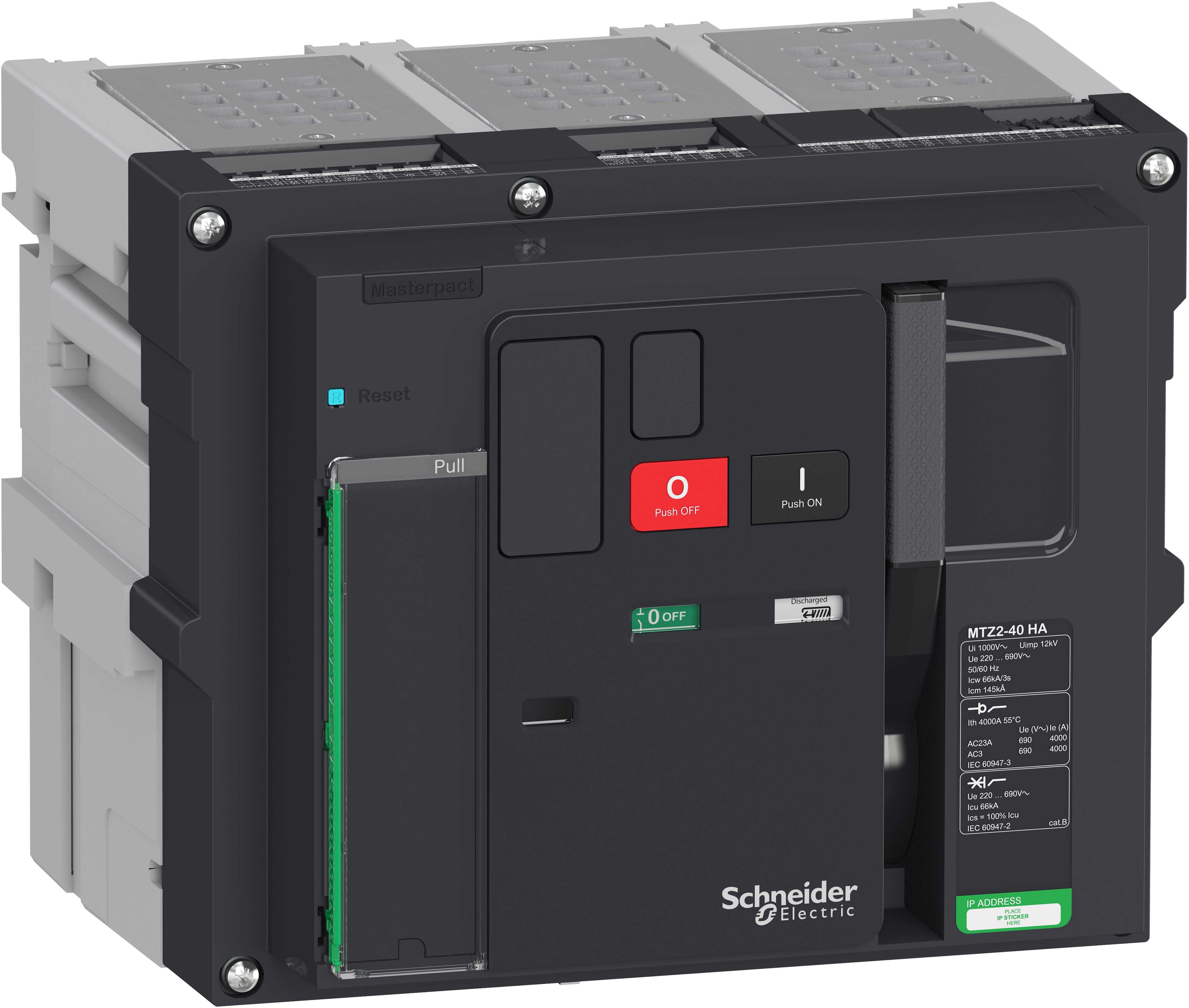 Schneider Electric - LV848325 Lastbr MTZ2 40HA 4000A 3p uttr