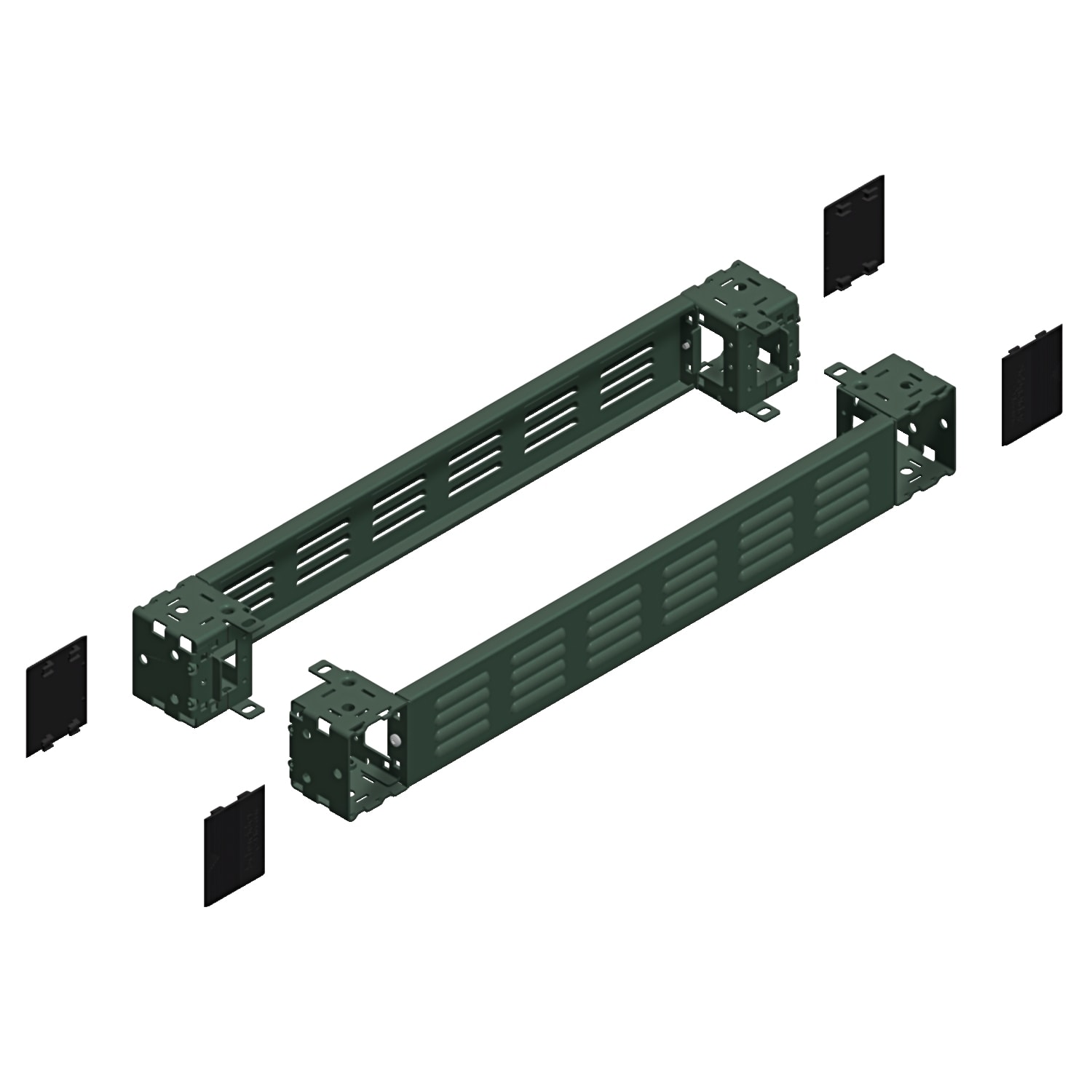 Schneider Electric - NSYSPFV8100 Vent Frontd sokke 100x800