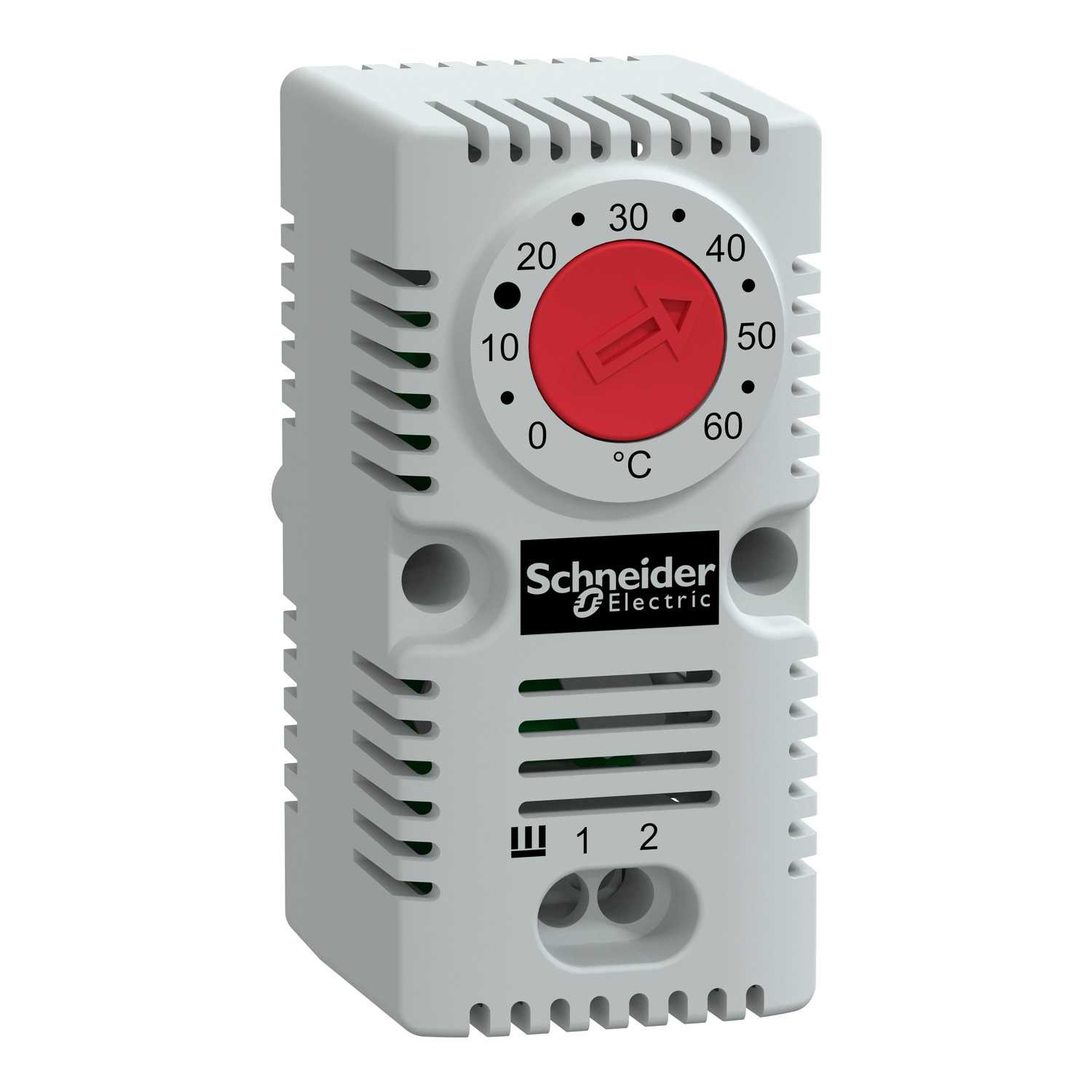 Schneider Electric - Thermostat 0-60°C 1NC, ClimaSys