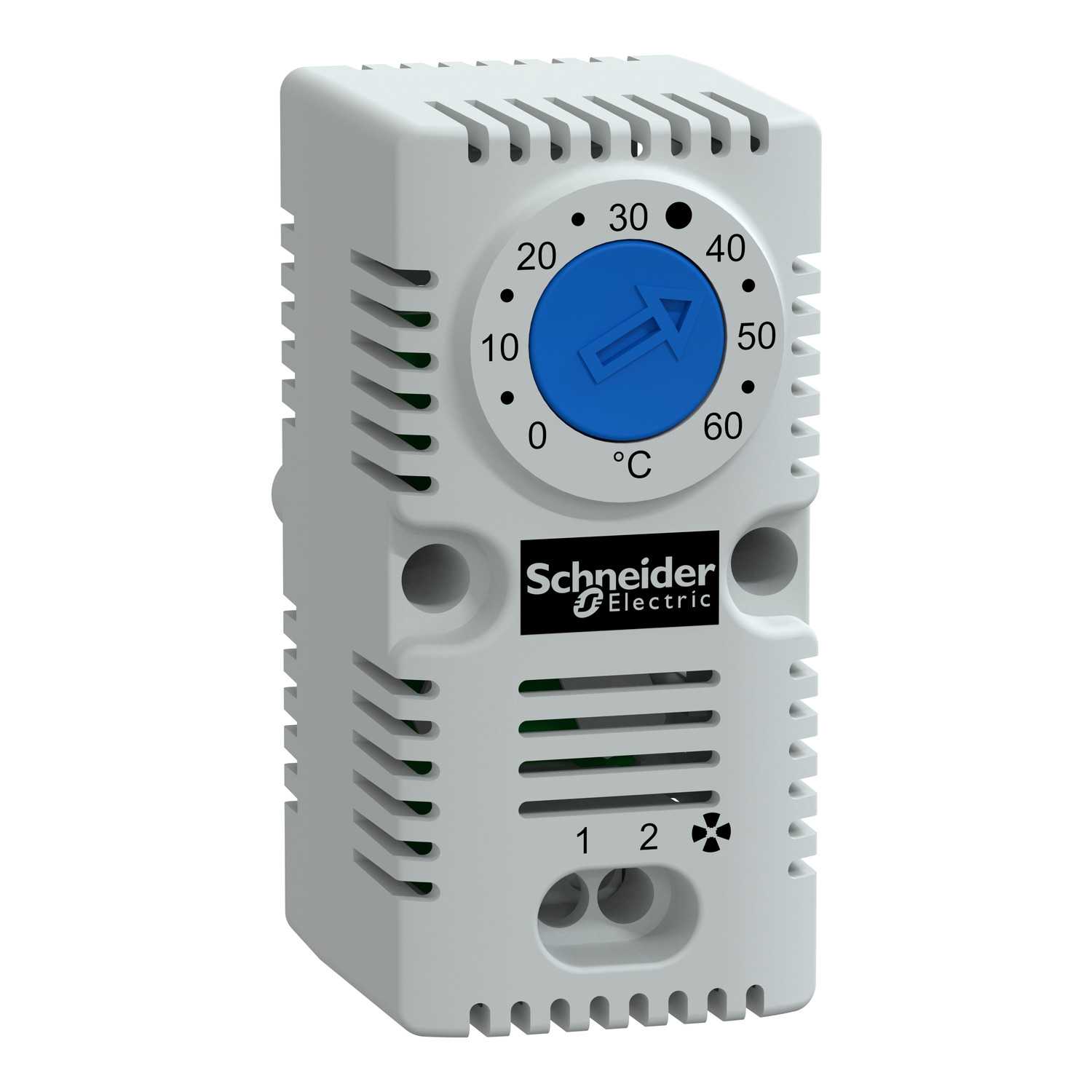 Schneider Electric - Thermostat 0-60°C 1NO, ClimaSys
