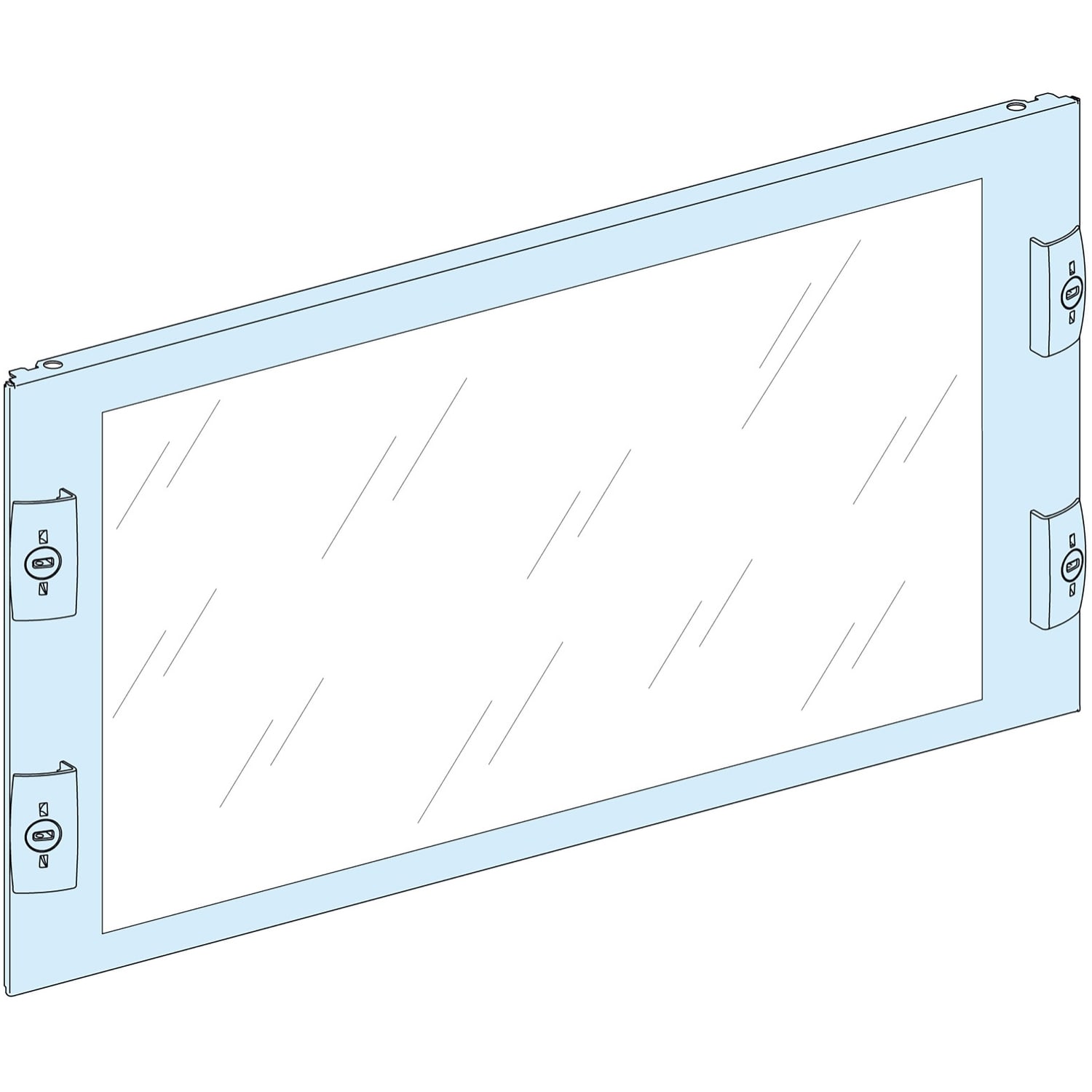 Schneider Electric - Transparent Frontpl. 9Mod. Pr LVS03344