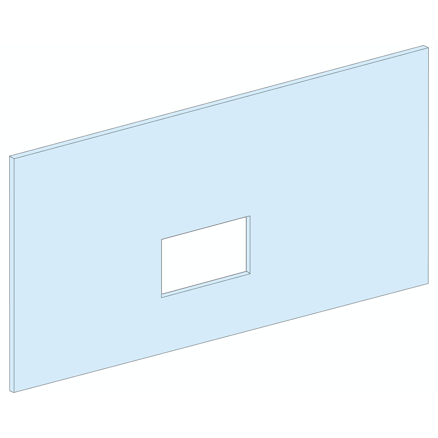 Schneider Electric - Frontpl. NS630B-1000-Horisont LVS03687