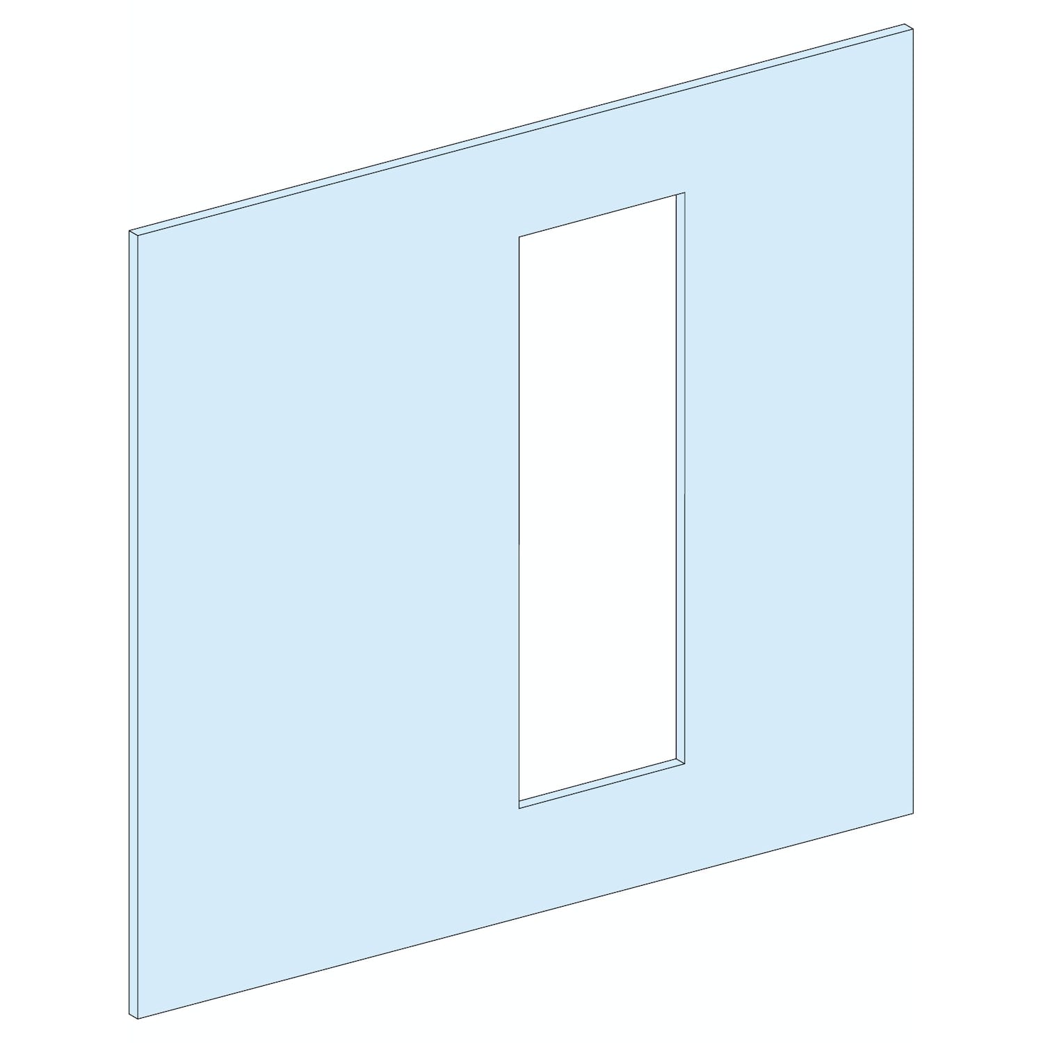 Schneider Electric - Frontpl. INS320/630 Omk.mono LVS03661