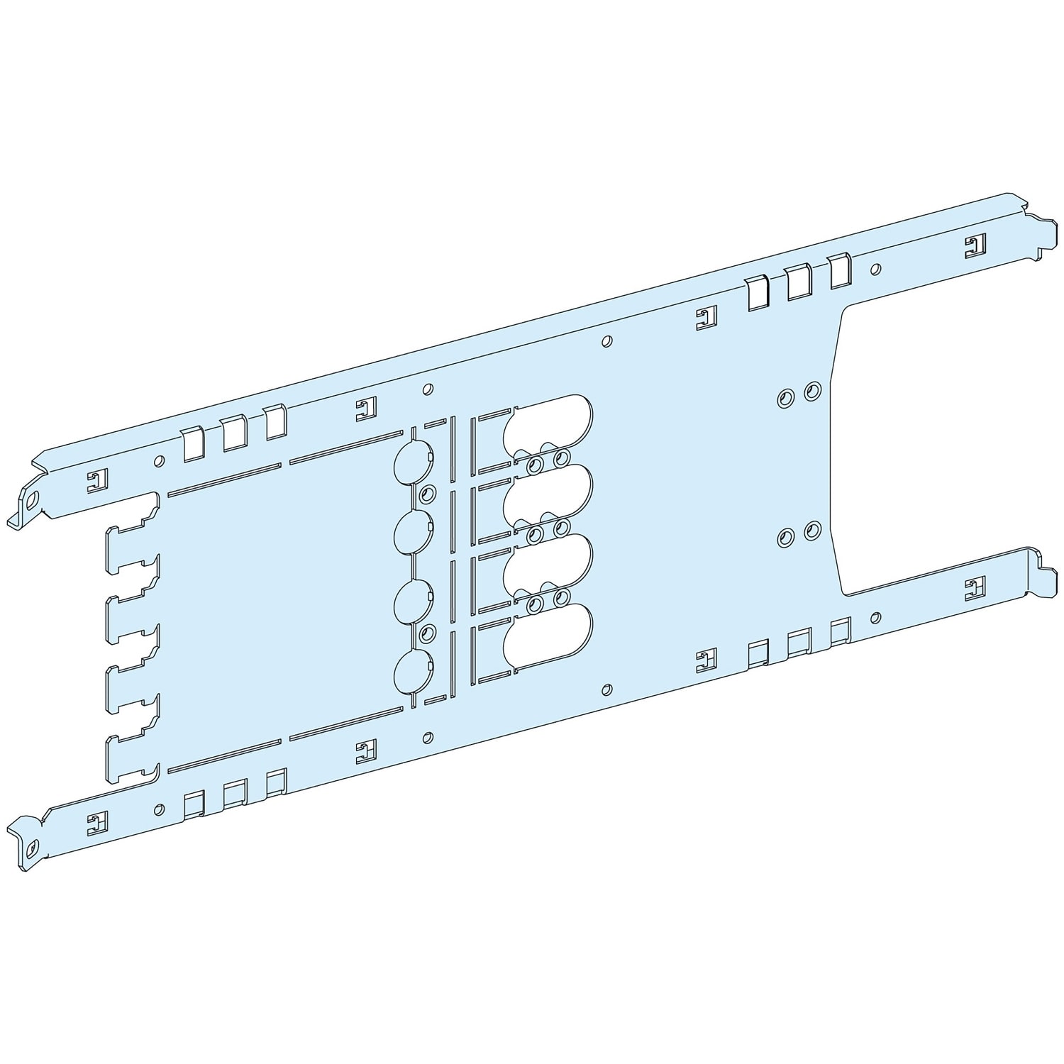 Schneider Electric - Mont.Plate NSX100-250 Hor. Pl LVS03414