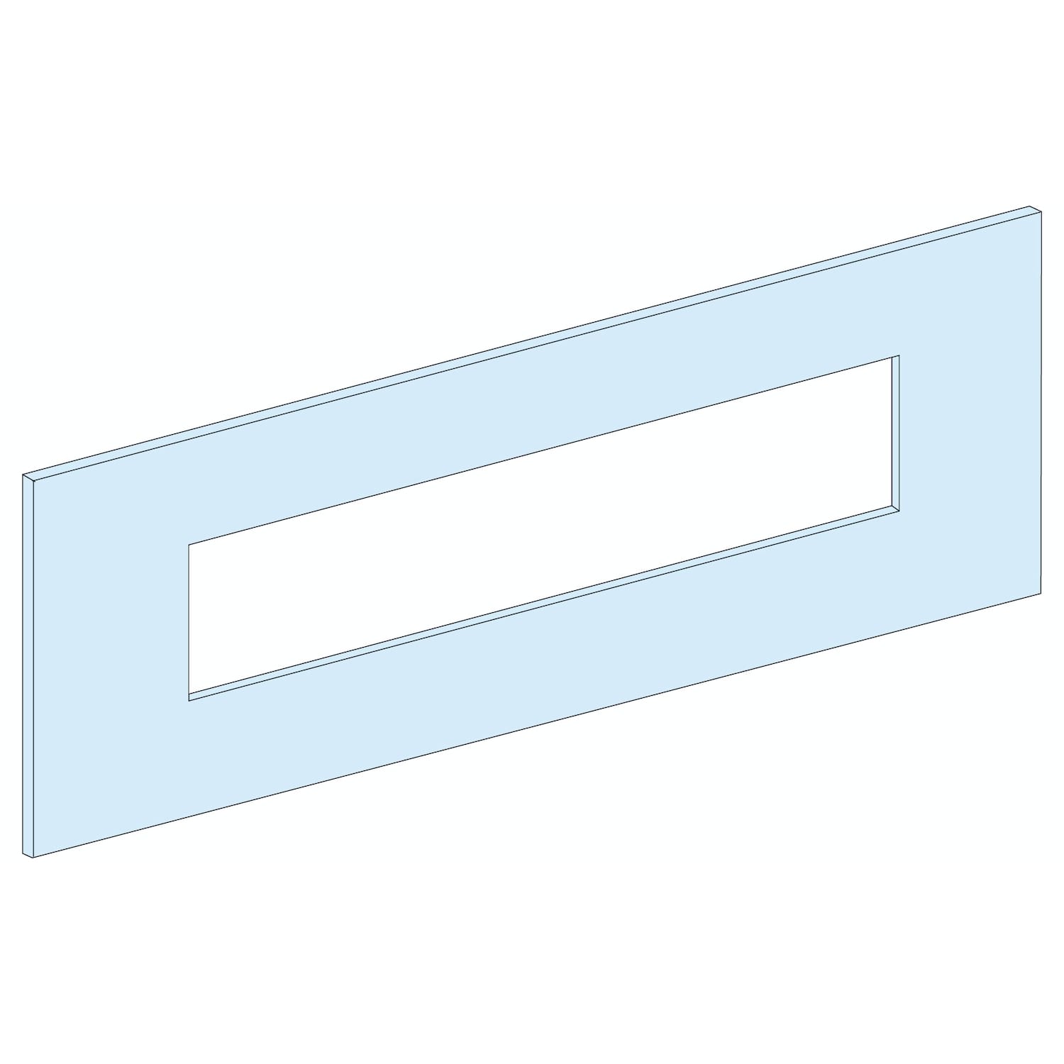 Schneider Electric - Frontplate INS250 Vertikal Pr LVS03620