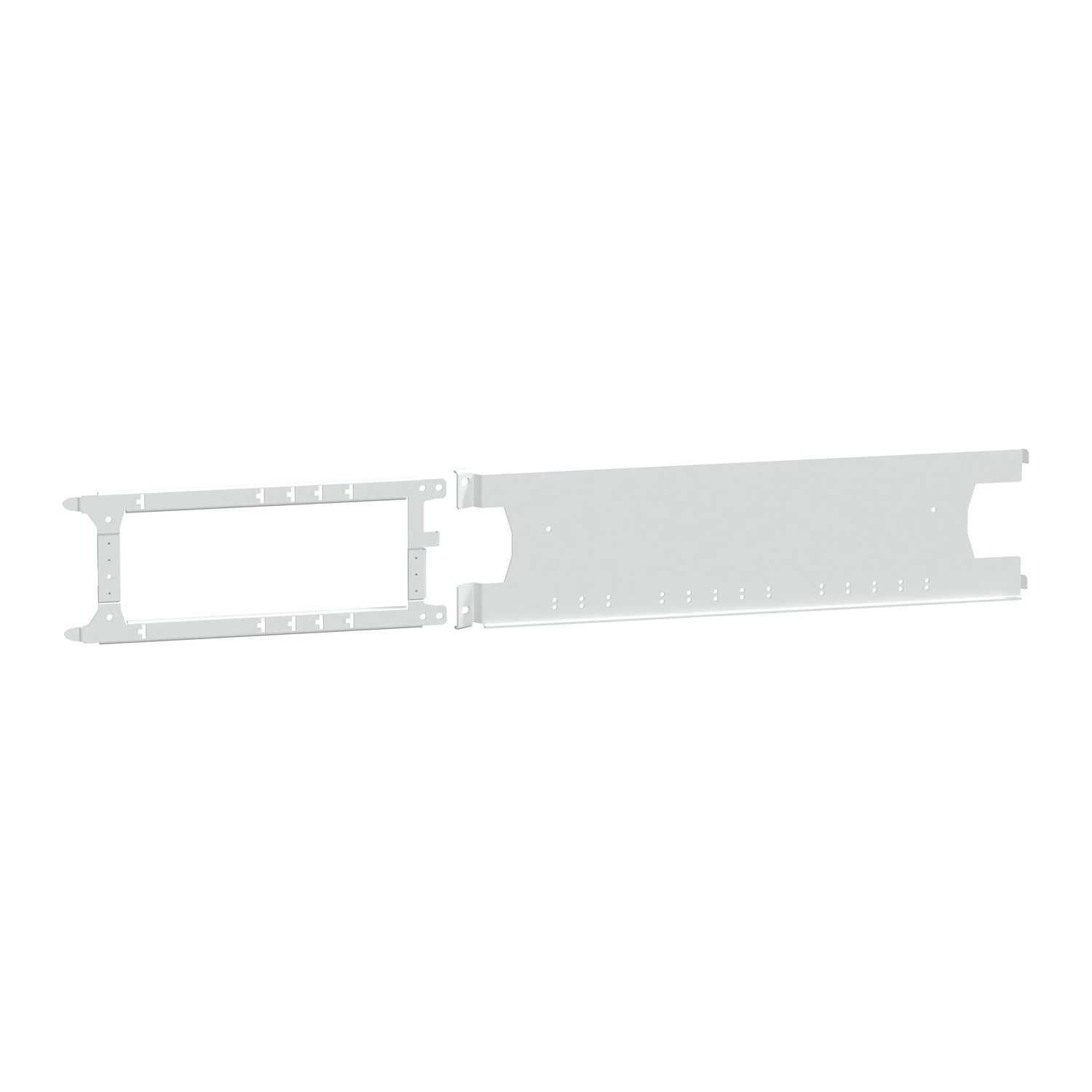 Schneider Electric - Montasjeplate Linergy FC-NSXm-kipp eller dreiehandtak-vertikal montasje i 650mm felt-PrismaSeT P
