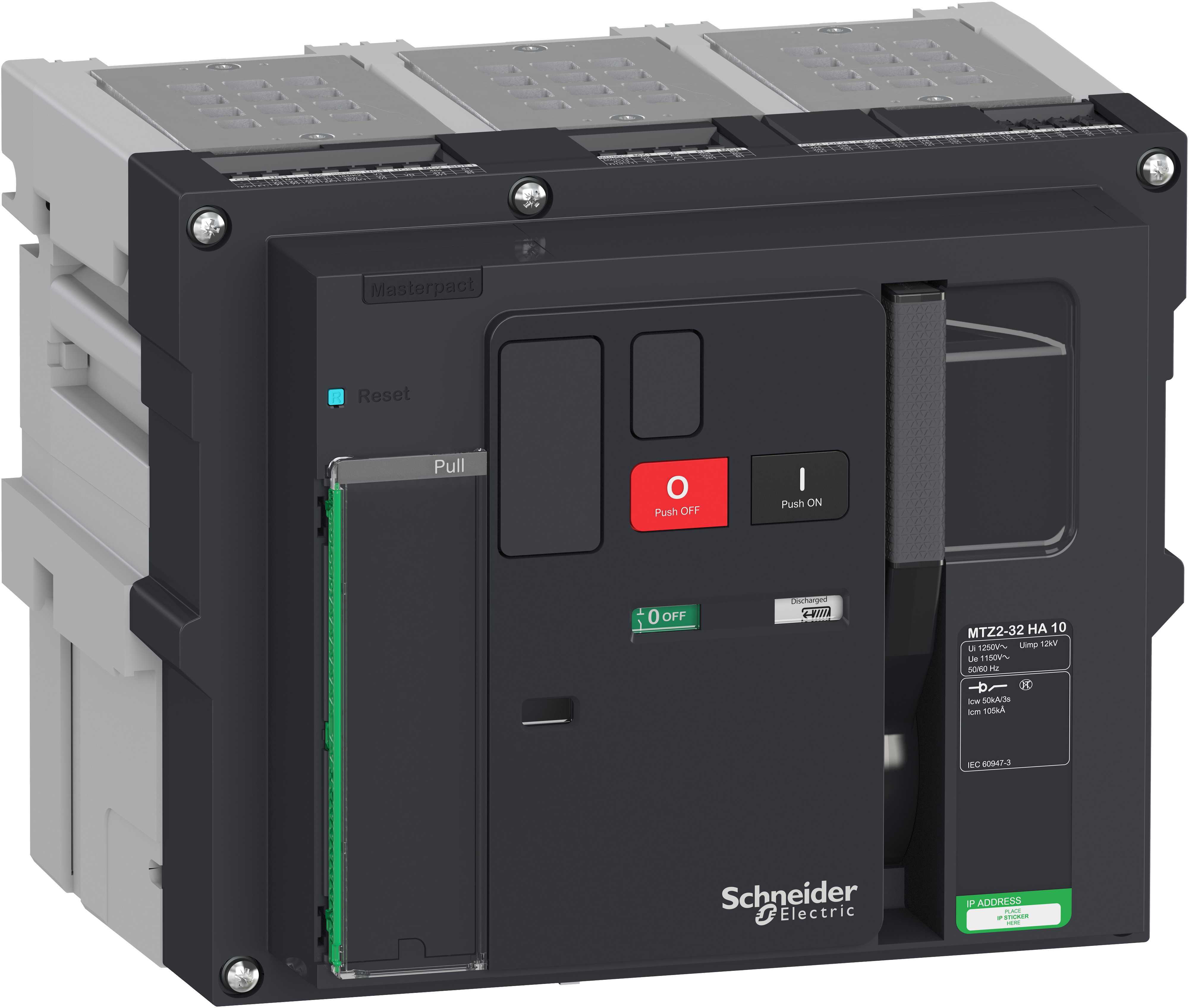 Schneider Electric - LV848751 Lastbr, MTZ2 32H10 uttr 3p
