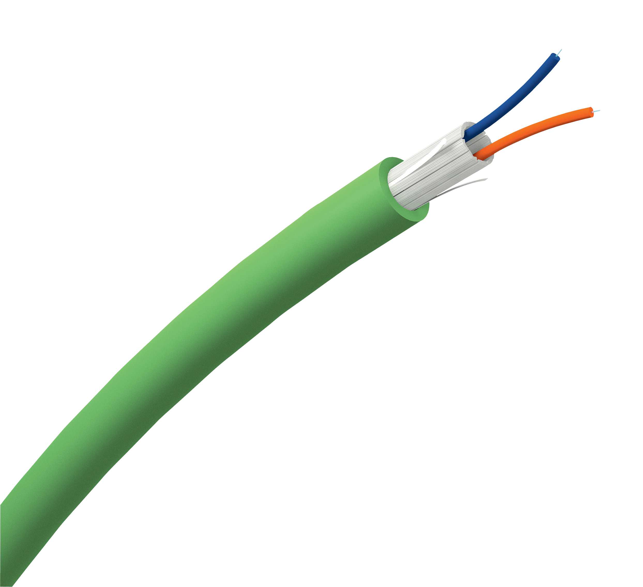 Schneider Electric - Actassi FL-C Fiberoptisk kabel OM3 50/125µm tight buff 2 fiber cut Euroclass D