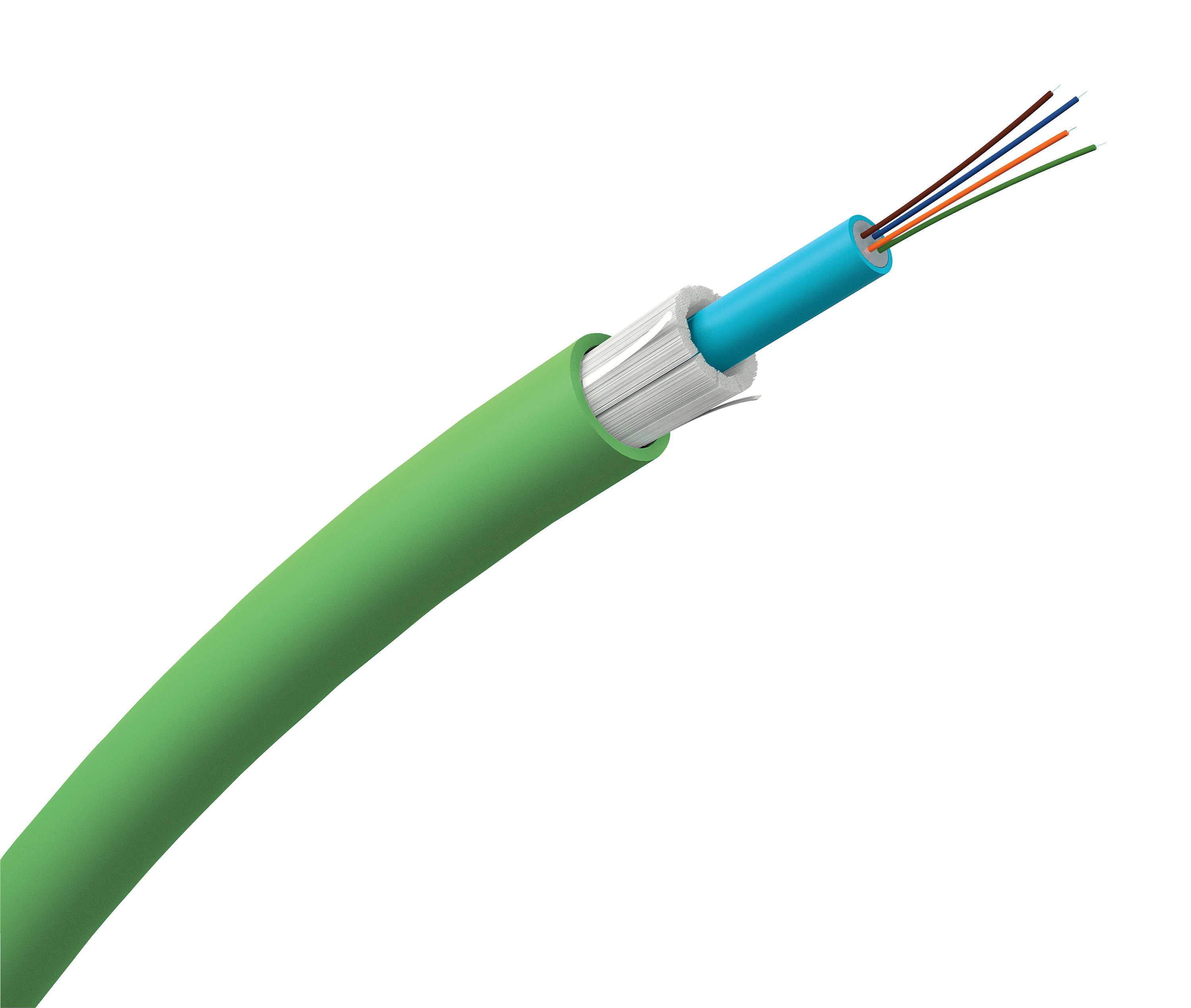 Schneider Electric - Actassi FL-C Fiberoptisk kabel OS2 9/125µm loose tube 4 fiber 2100m Euroclass D