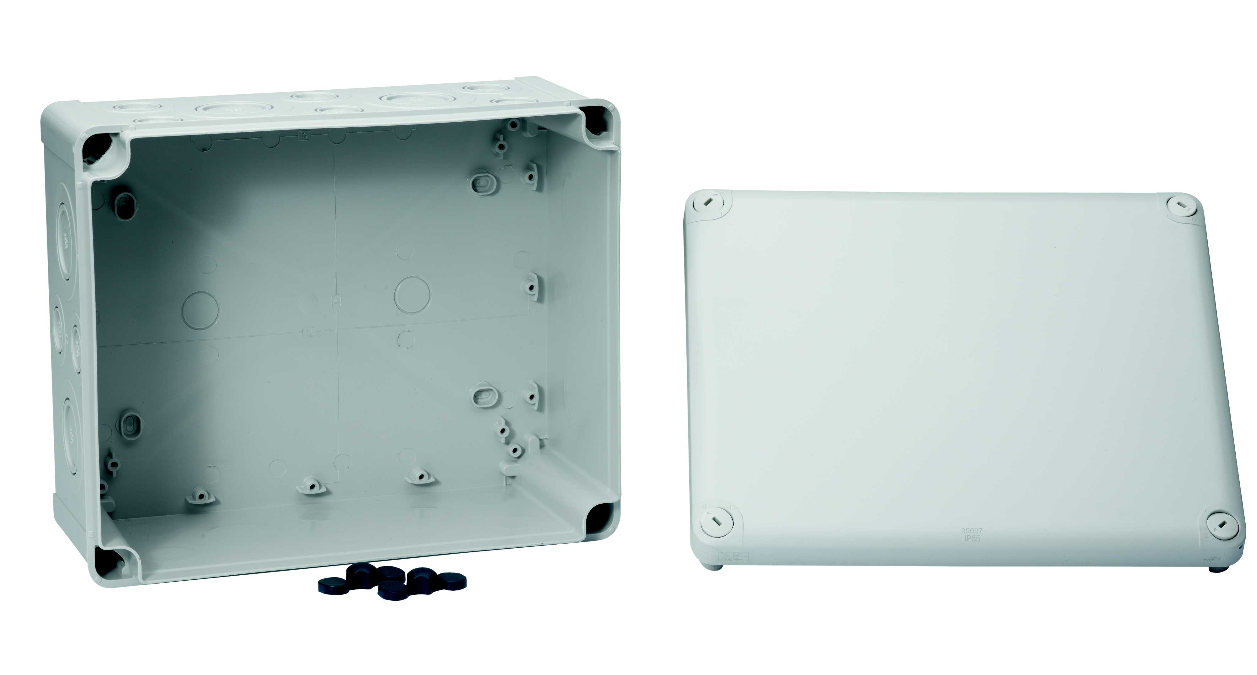 Schneider Electric - Koblingsboks 275x225x120 Grå knou