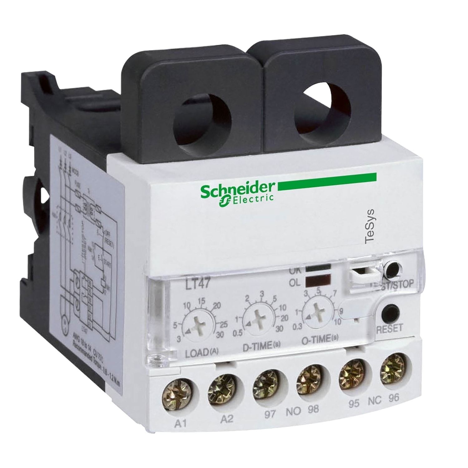 Schneider Electric - LT4760M7S Elektr. relé 5-60A 220VAC,man