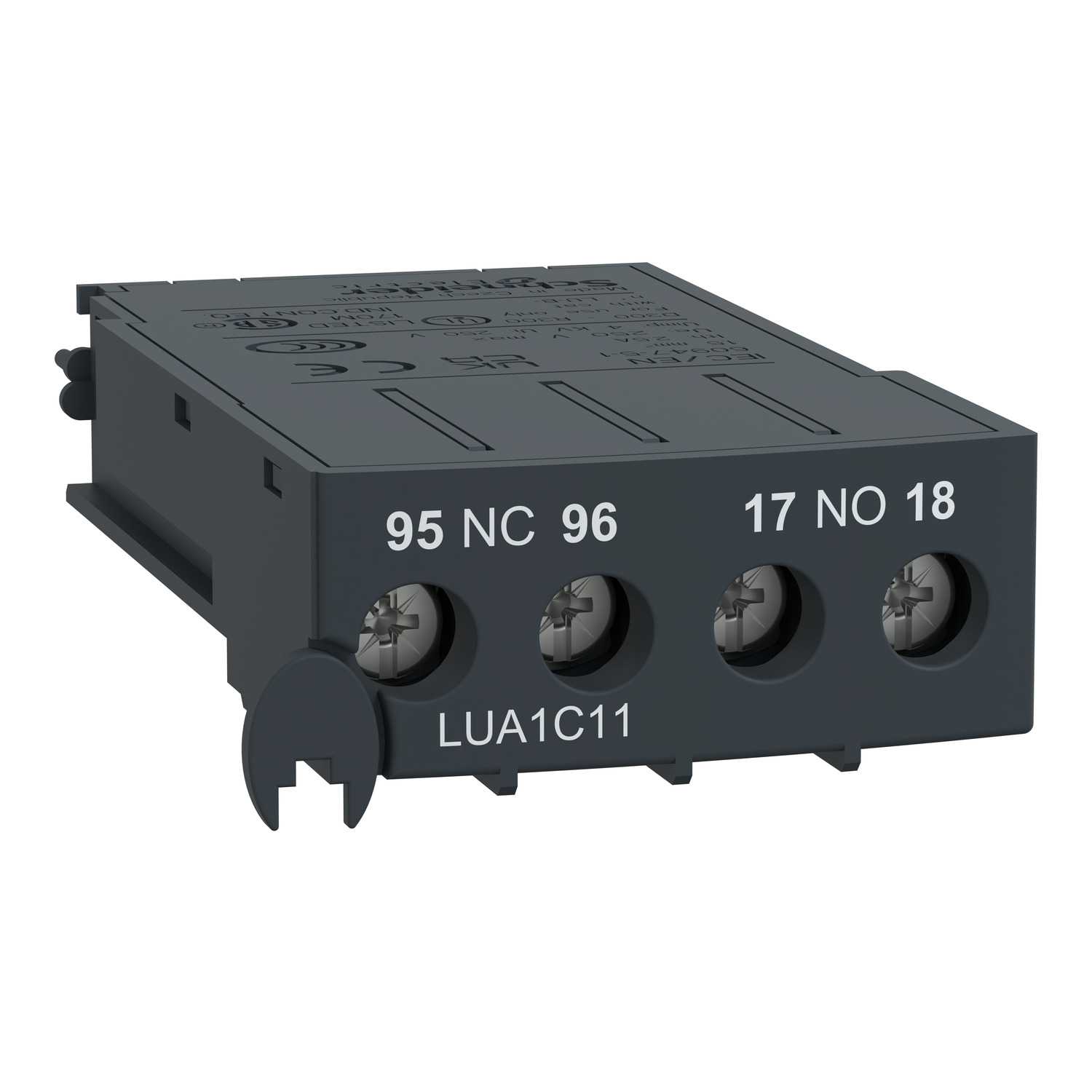 Schneider Electric - HJELPEKONTAKT 1NC+1NO LUA1C11  FOR FEILINDIKERING TESYSU